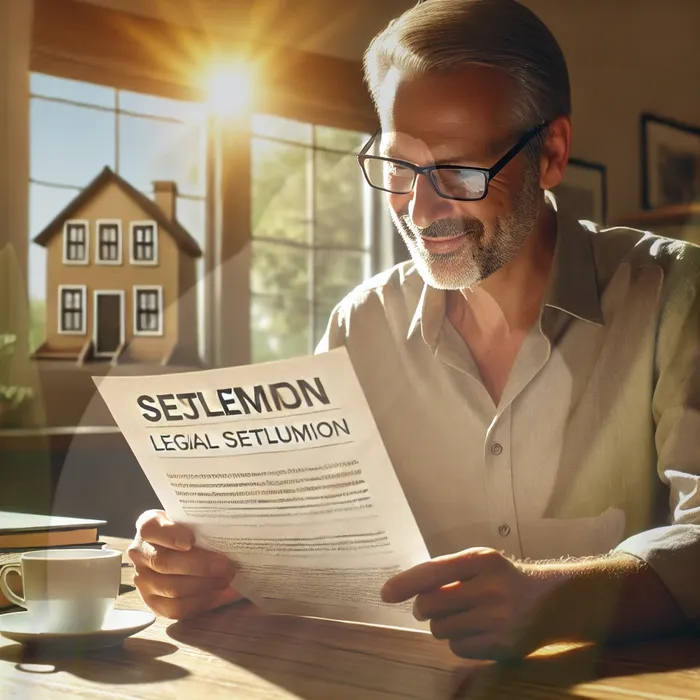 재산 매각 조정